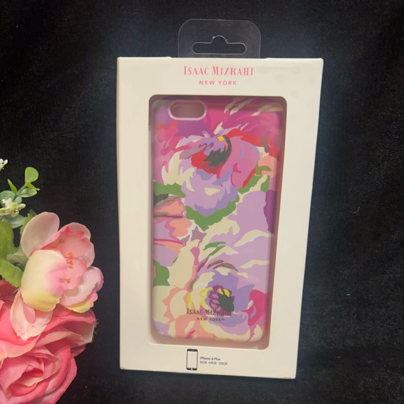 CLEARANCE ISSAAC MIZRAHI NewYork iphone 6 Plus Floral Phone Case NIB - Picture 3 of 5